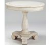 Picture of Cottage Accents White Round End Table