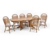 Picture of Classic Oak 42" Table with 6 Arrow Side Chairs