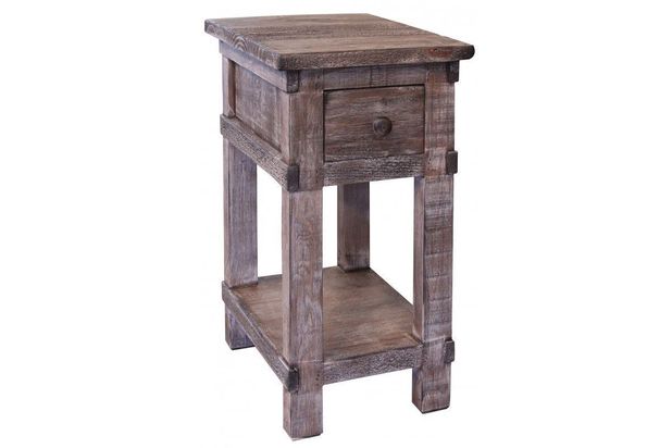 Picture of San Angelo Grey Chairside Table
