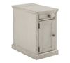 Picture of Laflorn White Chairside Table