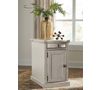 Picture of Laflorn White Chairside Table