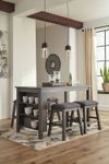 Picture of Caitbrook Upholstered Backless Stool
