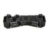 Picture of Durango Smoke Three Piece Power Reclining Sectional