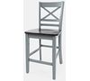 Picture of Asbury Park Grey X Back Stool
