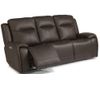 Picture of Solo Black Power Reclining Sofa