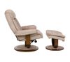 Picture of Olivia Pearl Swivel Recliner with Ottoman
