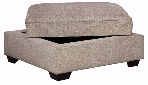 Picture of Bovarian Stone Storage Ottoman
