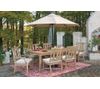 Picture of Clare View Dining Table with Six Arm Chairs