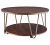 Picture of Lettori Brown Round Cocktail Table