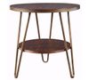 Picture of Lettori Brown Round End Table
