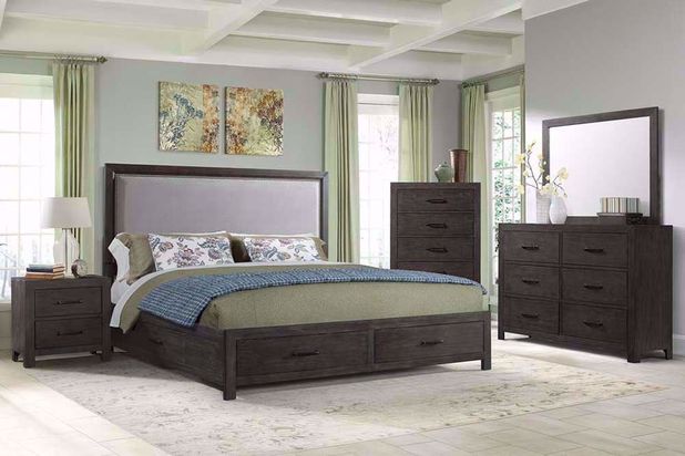Picture of Shelby King Upholstered Bedroom Set