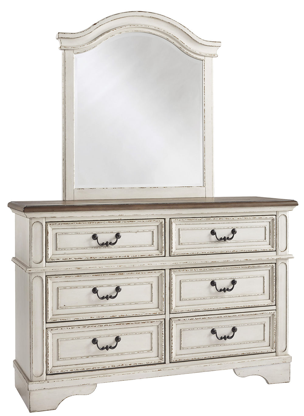 Realyn Youth Dresser and Mirror Set