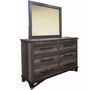 Picture of Loft Brown Dresser and Mirror