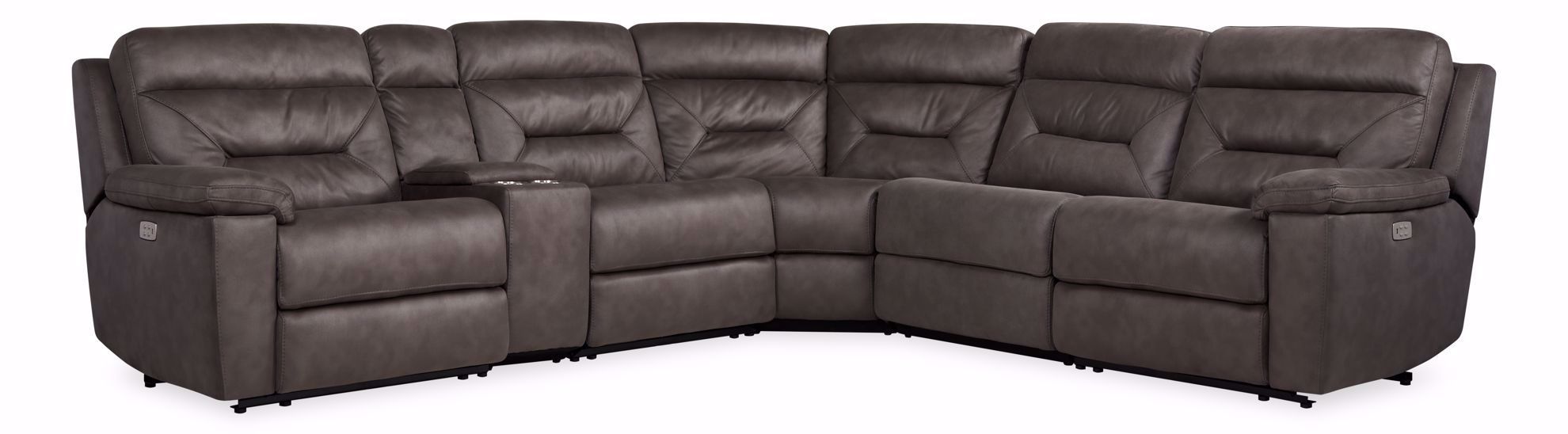Lissom 6pc Power Reclining Sectional