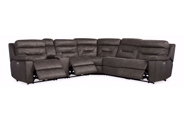 Picture of Lissom 6pc Power Reclining Sectional