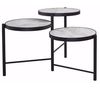 Picture of Plannore Black-White Round Cocktail Table