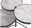 Picture of Plannore Black-White Round Cocktail Table