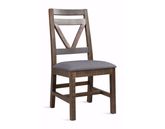 Loft Brown Grey Wood Chair