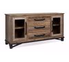Picture of Loft Brown Three Drawer Two Door Buffet