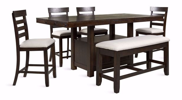 Picture of Colorado 6pc Counter Dining Set