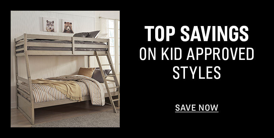 Light Colored Youth Bunkbeds with Stylish Bedding