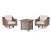 Picture of Lyle Square Firepit Table with 2 Chairs