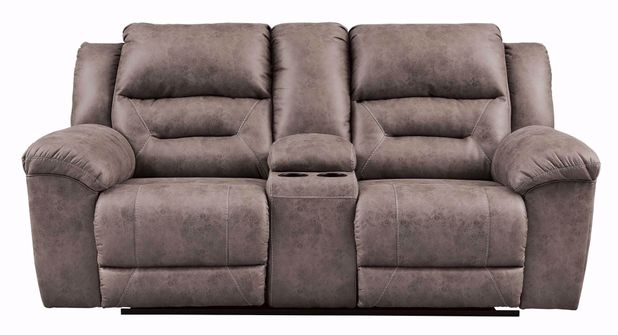 Picture of Stoneland Power Console Loveseat