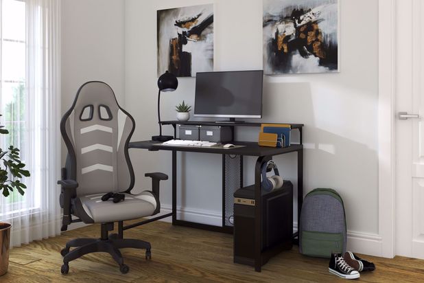 Picture of Lynxtyn Black Office Desk