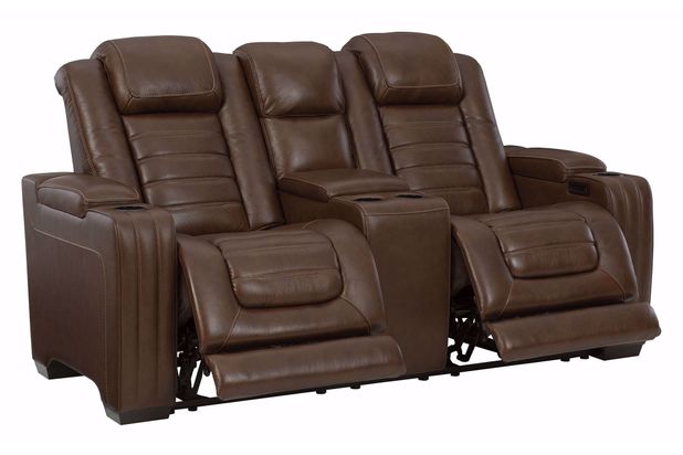 Picture of Backtrack  Power Console Loveseat