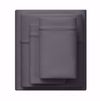 Picture of Purple SoftStretch Stormy Grey Full Sheet Set