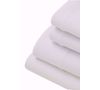 Picture of Purple SoftStretch White King Sheet Set