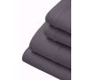Picture of Purple SoftStretch Stormy Grey Split King Sheet Set