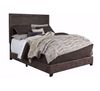 Picture of Dolante Brown King Upholstered Bed Set