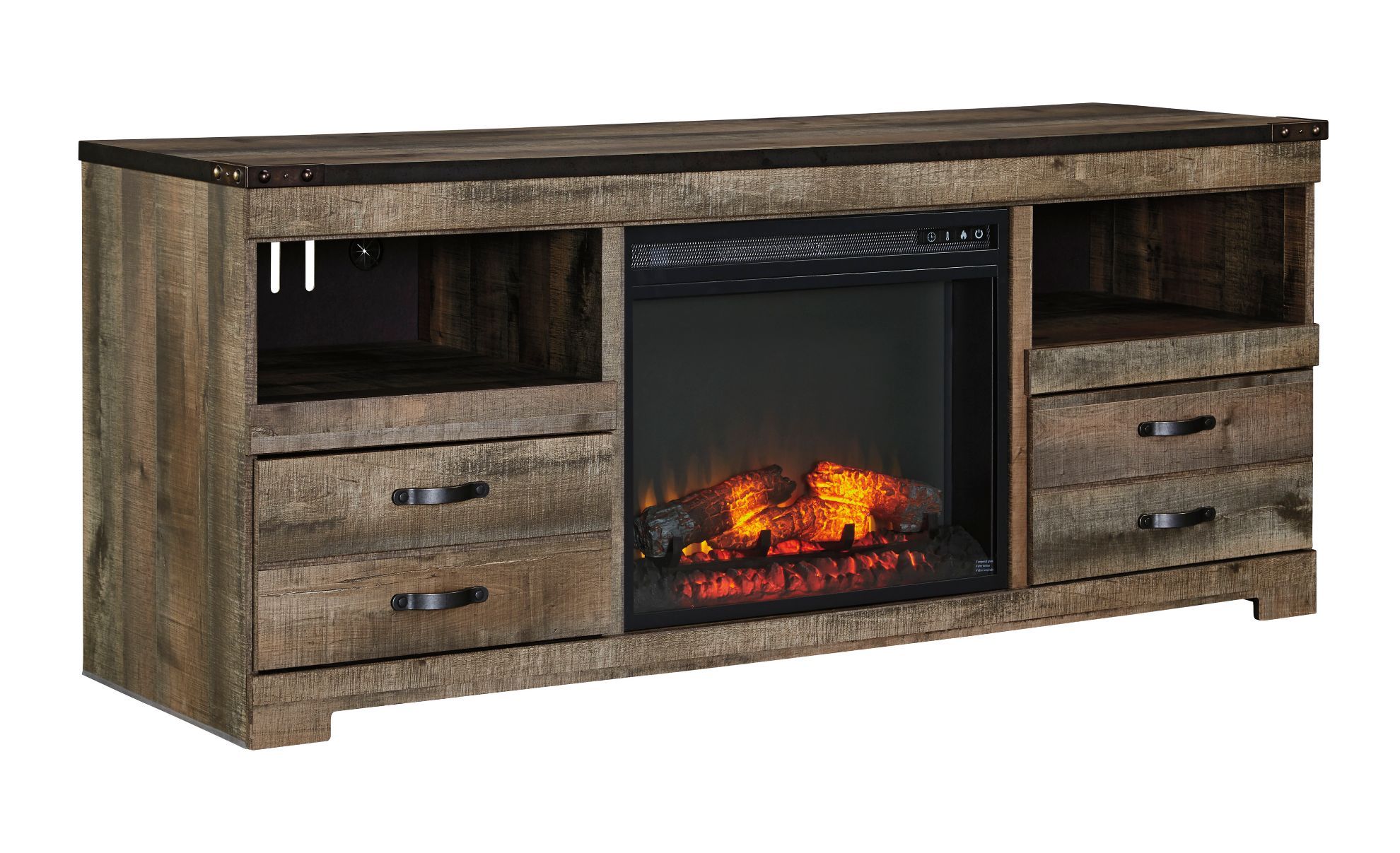Trinell Fireplace TV Stand