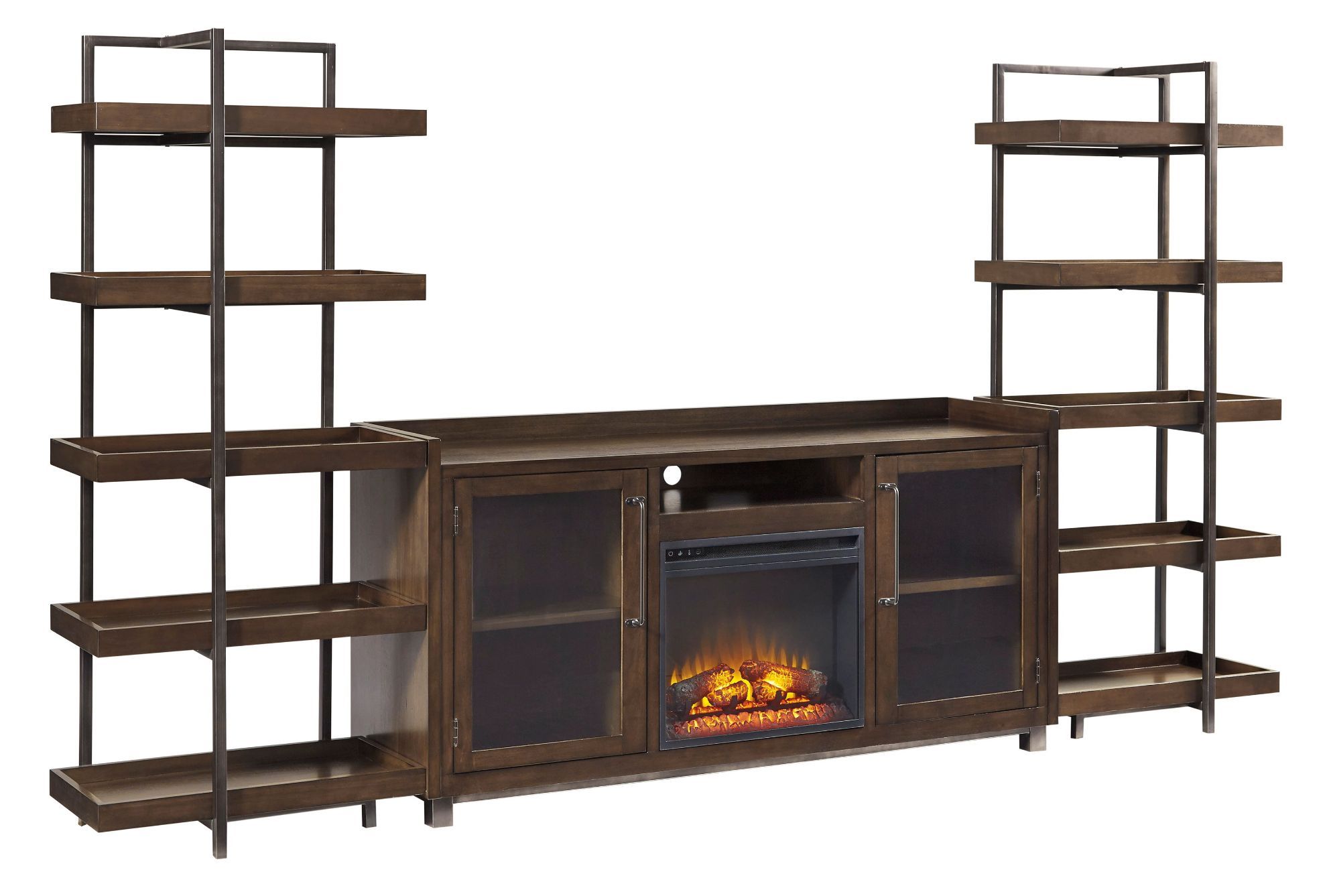 Starmore TV Pier Fireplace Set