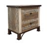 Picture of Antique Two Drawer Nightstand