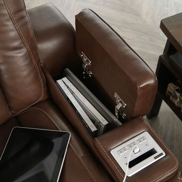 Picture of Man Den  Power Console Loveseat