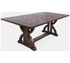Picture of Fairview Oak Extension Counter Table and Four Stools