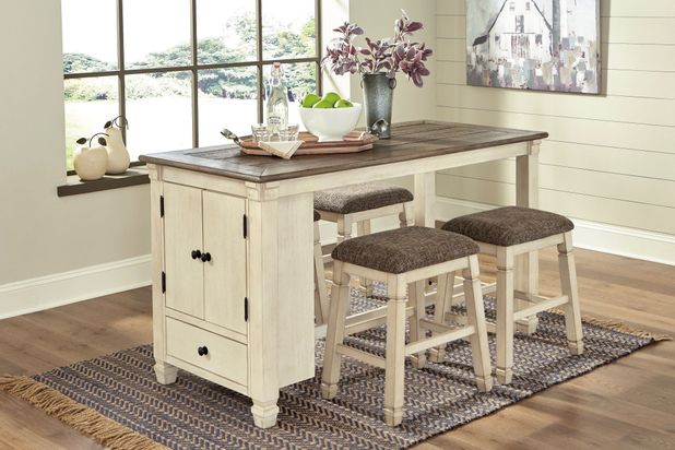 Picture of Bolanburg Backless Upholstered Stool