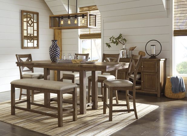 Picture of Moriville 6pc Counter Dining Set