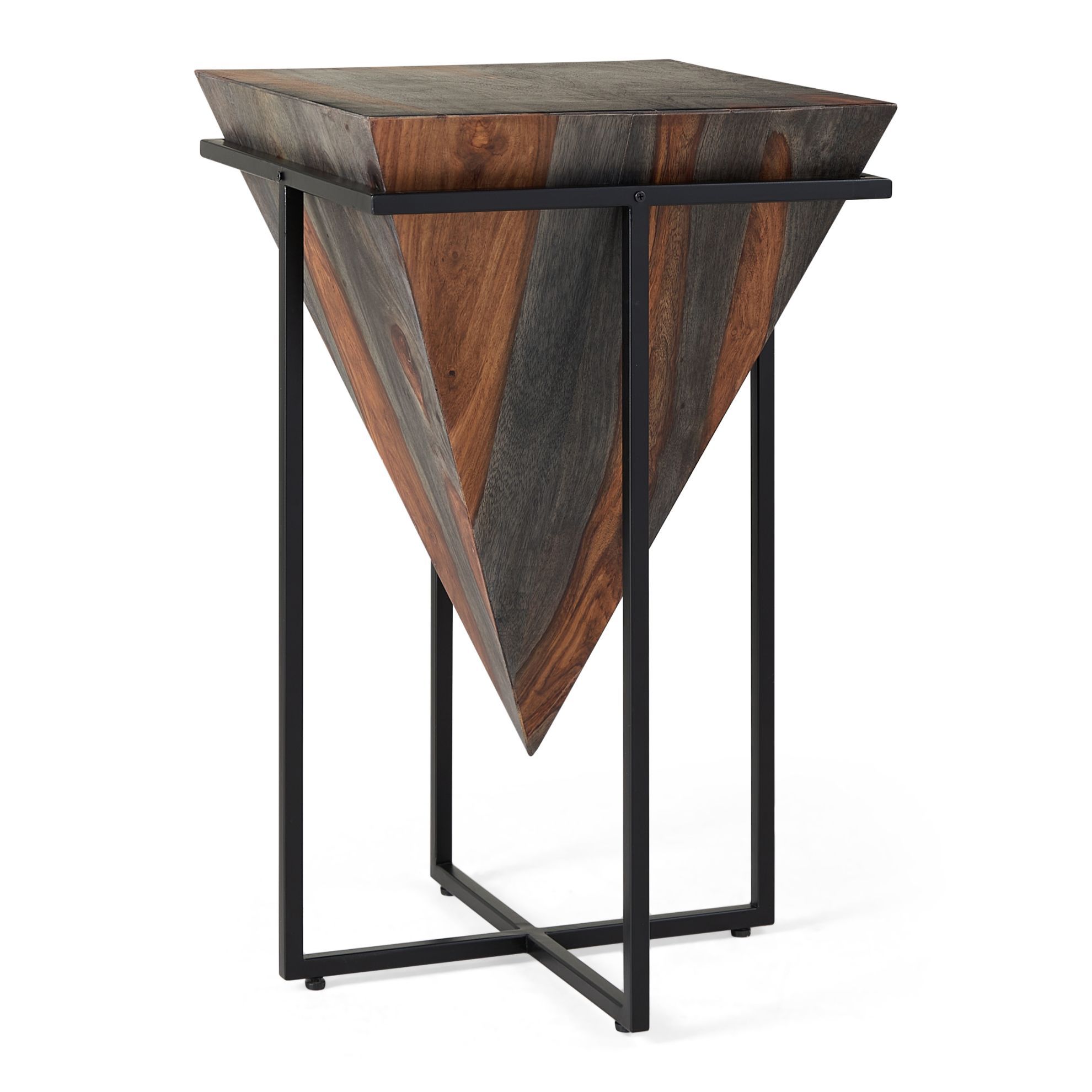 Sierra and Black Accent Table