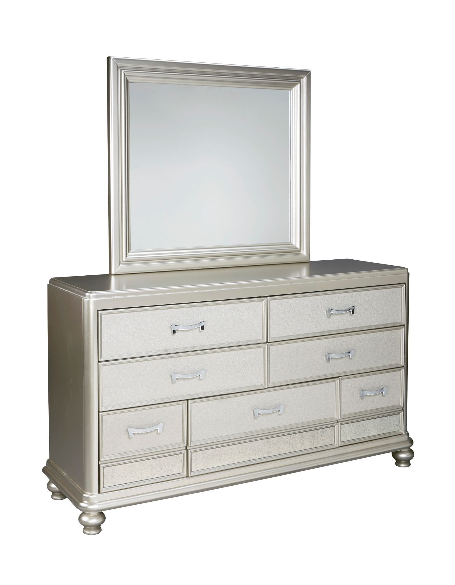 Coralayne Dresser and Mirror Set
