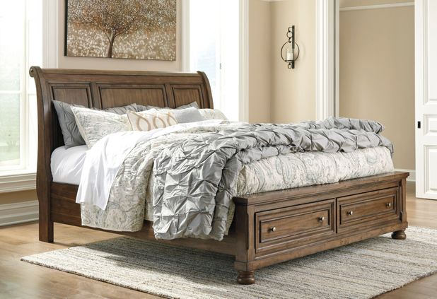Picture of Flynnter Queen Sleigh Storage Bed
