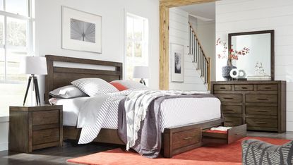 Picture of Modern Loft King Storage Bedroom Set