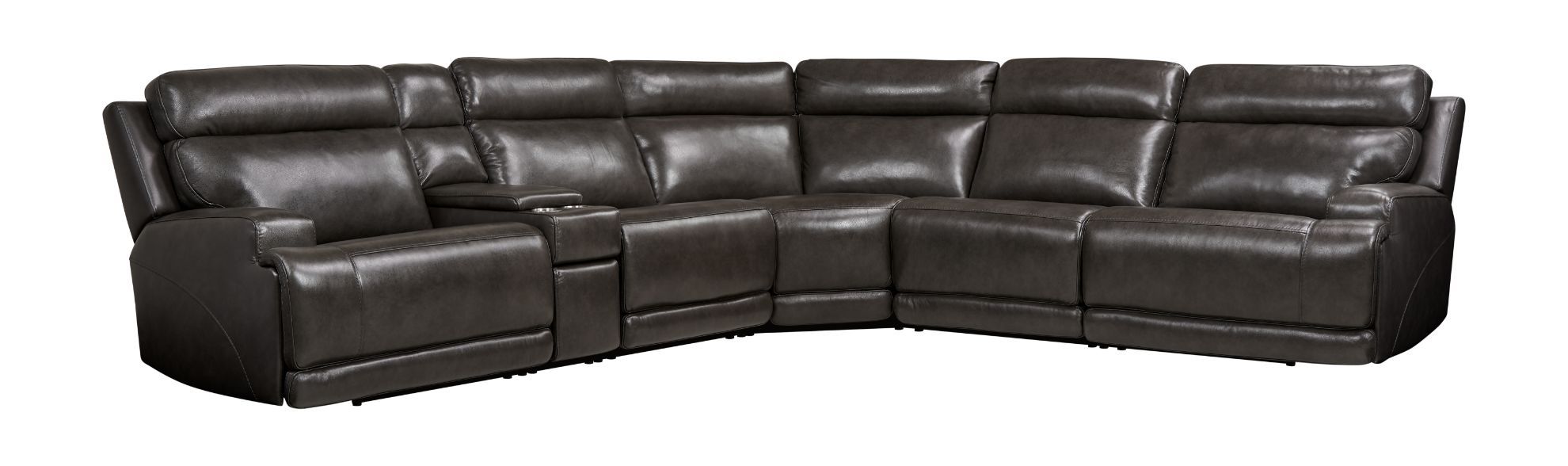 Charcoal 6pc Power Sectional