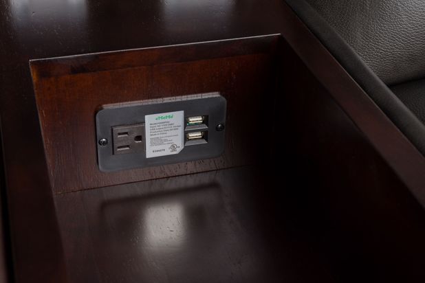 Picture of Stampede Power Console Loveseat