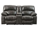 Dunwell Power Reclining Console Loveseat