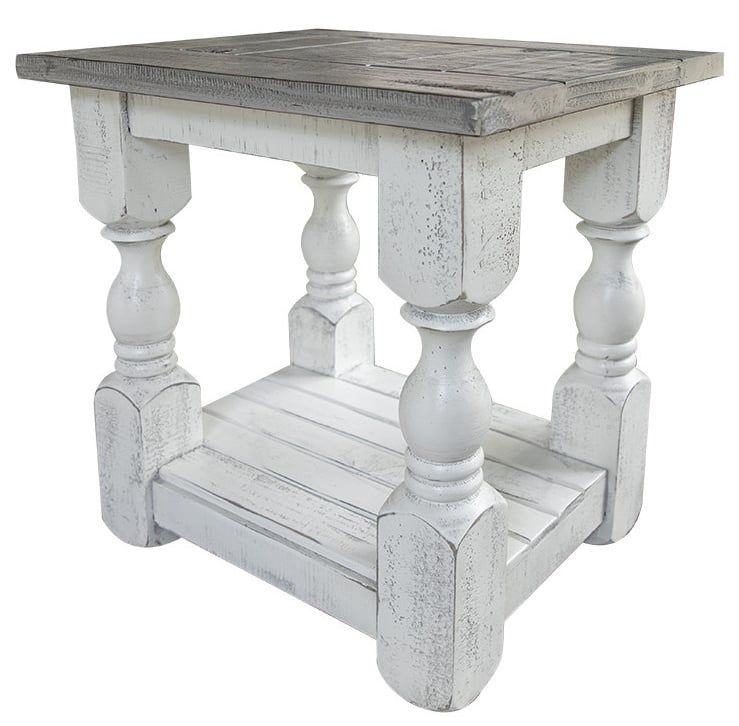 Stone Chairside Table