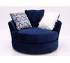 Picture of Groovy Navy Swivel Pod Chair
