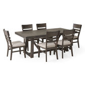 Hearst Dining Table with 6 Side Chairs
